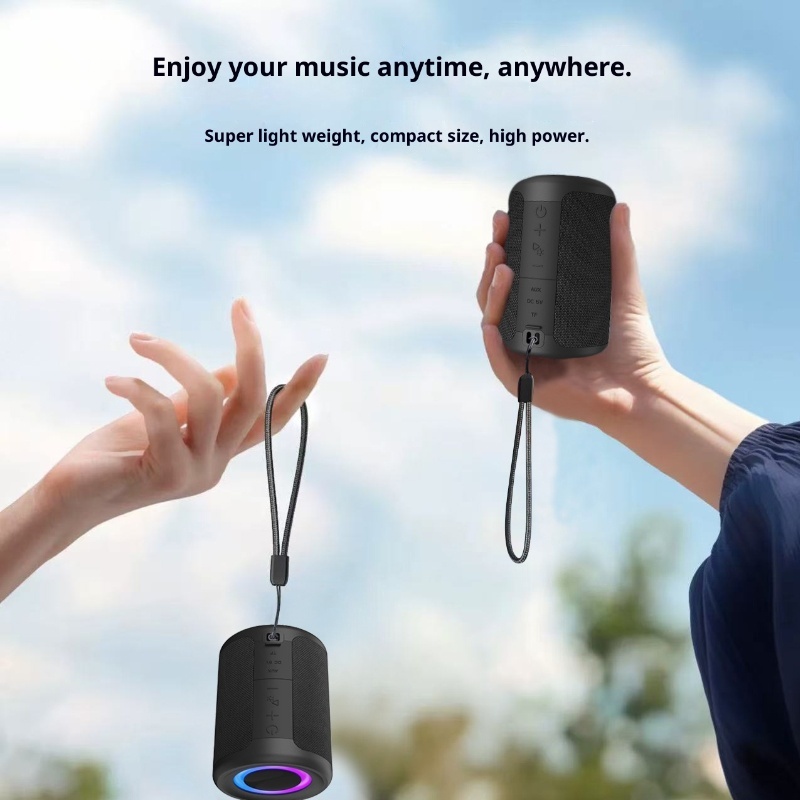 New Portable Bluetooth Speaker Small Bass Music Loud Sound Wireless Mini Speaker - Image 2