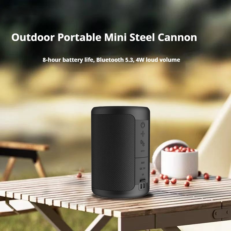 New Portable Bluetooth Speaker Small Bass Music Loud Sound Wireless Mini Speaker - Image 3