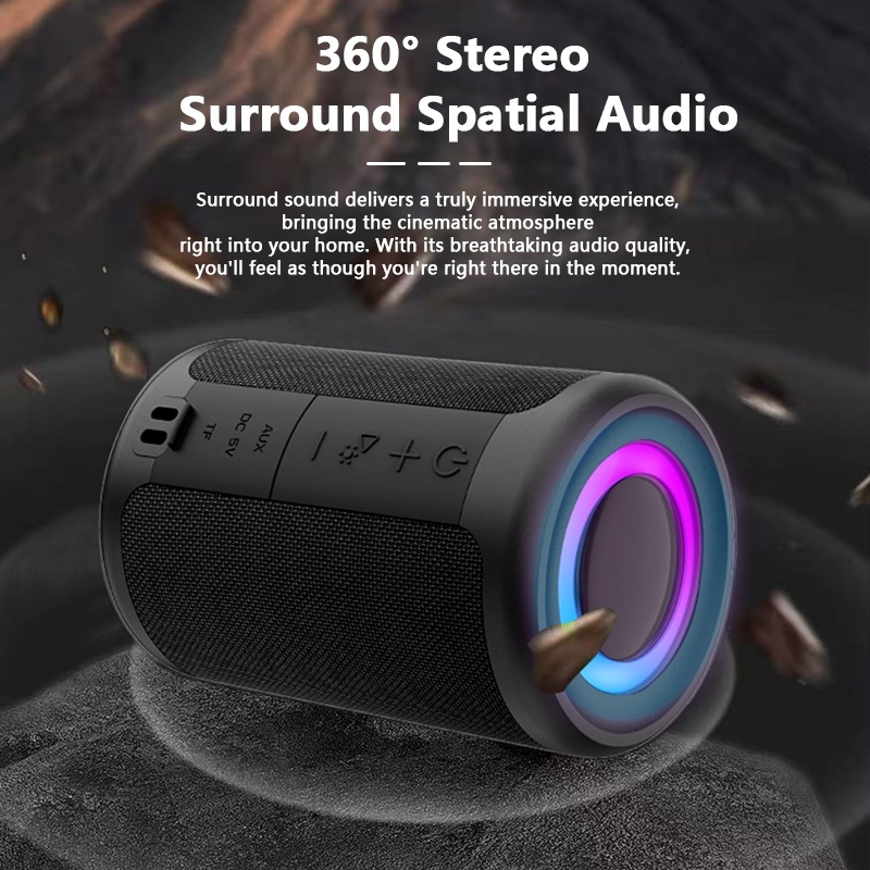 New Portable Bluetooth Speaker Small Bass Music Loud Sound Wireless Mini Speaker - Image 5