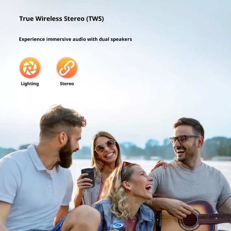 New Portable Bluetooth Speaker Small Bass Music Loud Sound Wireless Mini Speaker - Image 6